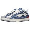 New LiNing Wave Pro GOLDEN Low Top Skateboard Shoes Men's Blue White AECS073-10