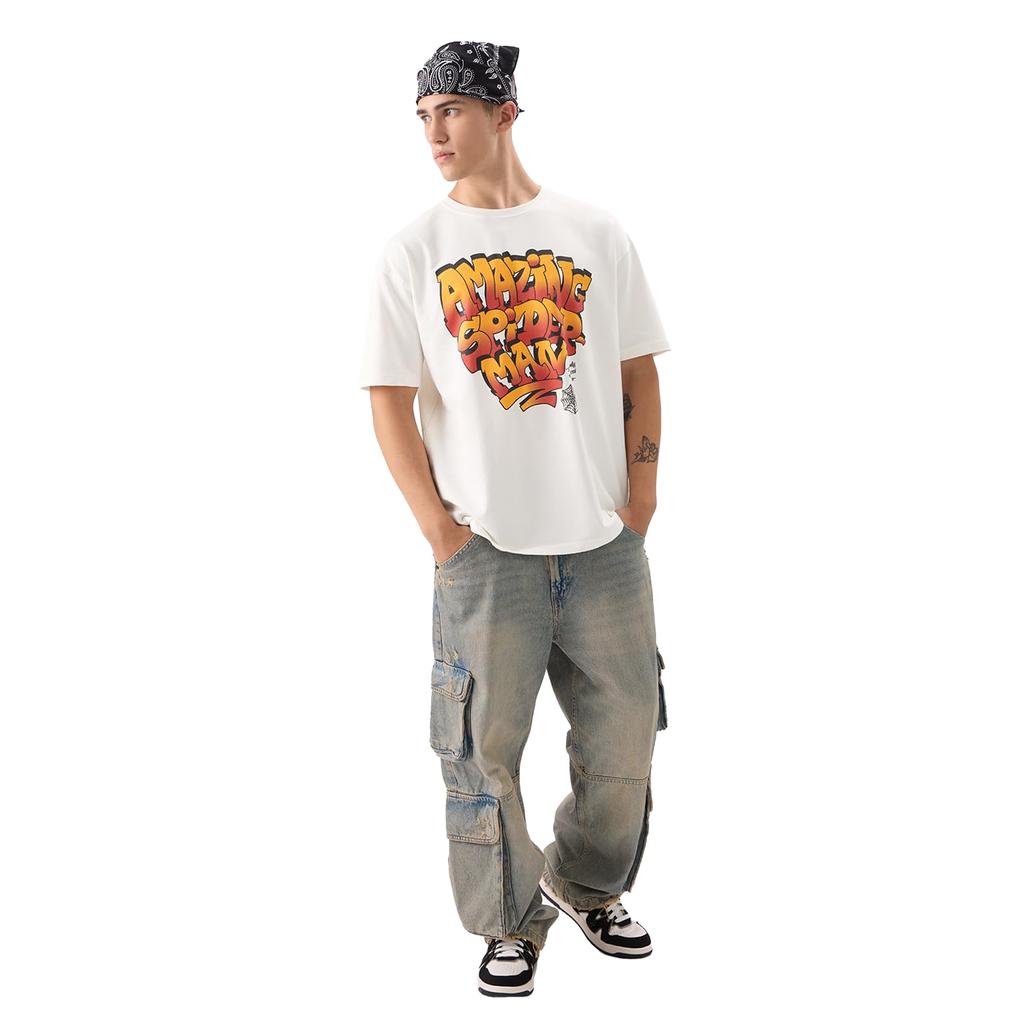 The Amazing Spider-Man Unisex Adult Lunge T-Shirt