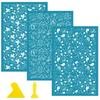 Heart Silk Screen Stencil Clay Silkscreen Print for DIY Printing Earring Scraper