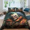 Coole Joker Man 3D Geprinte Dekbedovertrek Set, Microvezel Dekbedovertrekken, Zachte Dekbedhoes Beddengoed Sets Met Rits Voor Jongens Meisjes