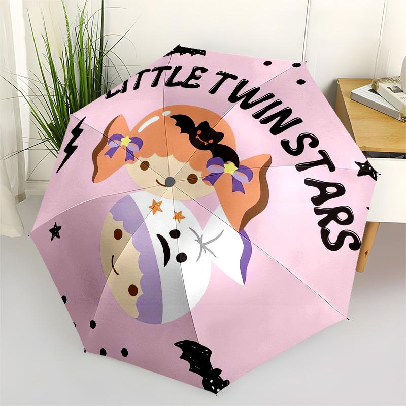 1pc Little Twin Stars Halloween Suitable for All Seasons Umbrella 592
