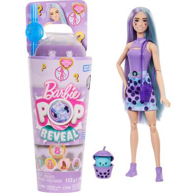 Barbie Pop Reveal Doll Taro Milk Bubble Tea Series