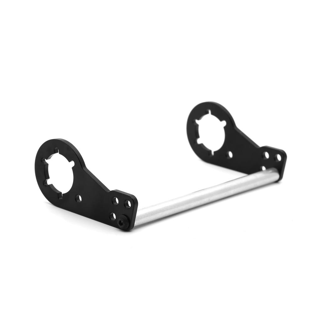 Placa de Amortecedor Traseiro SHEAWA para Chassi Tamiya CW-01, Alumínio, Suporte Reforçado, Peça de Reposição, Acessório