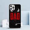 Devil Bad Boy Anime Soft Cover for iPhone 16 17 Air 15 14 Pro Max 16E Phone Case 13 Mini 12 11 7 SE 8 Print Pattern Fit Cases 16