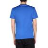 Versace Letter Logo Solid Color Round Neck Short Sleeve T-Shirt Men Tops Blue 10012881-A009221-U820