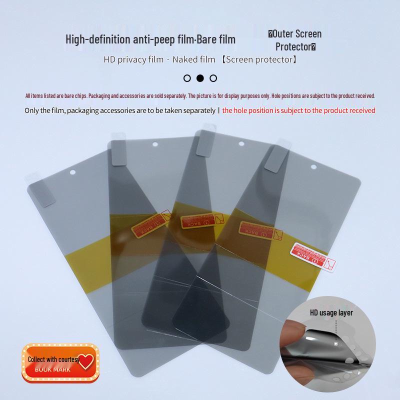 Samsung Z Fold 7/6 HD Matt Anti-Fingerabdruck Blickschutzfolie - Selbstheilend, Kratzfest, Hydrogel-Schutz für Faltbildschirme.