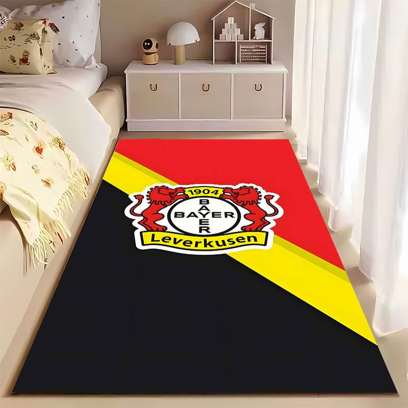 Bayer Leverkusen Logo Rug suitable as a non-slip mat for the living room or bedroom sofa
