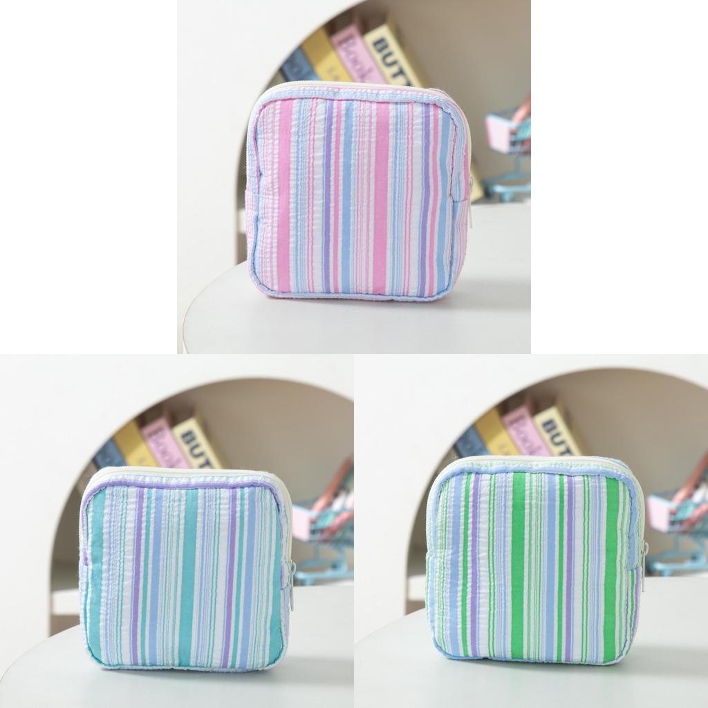 Hygiene Pad Organizer With Polyester Fabric For Travel And Storage Use