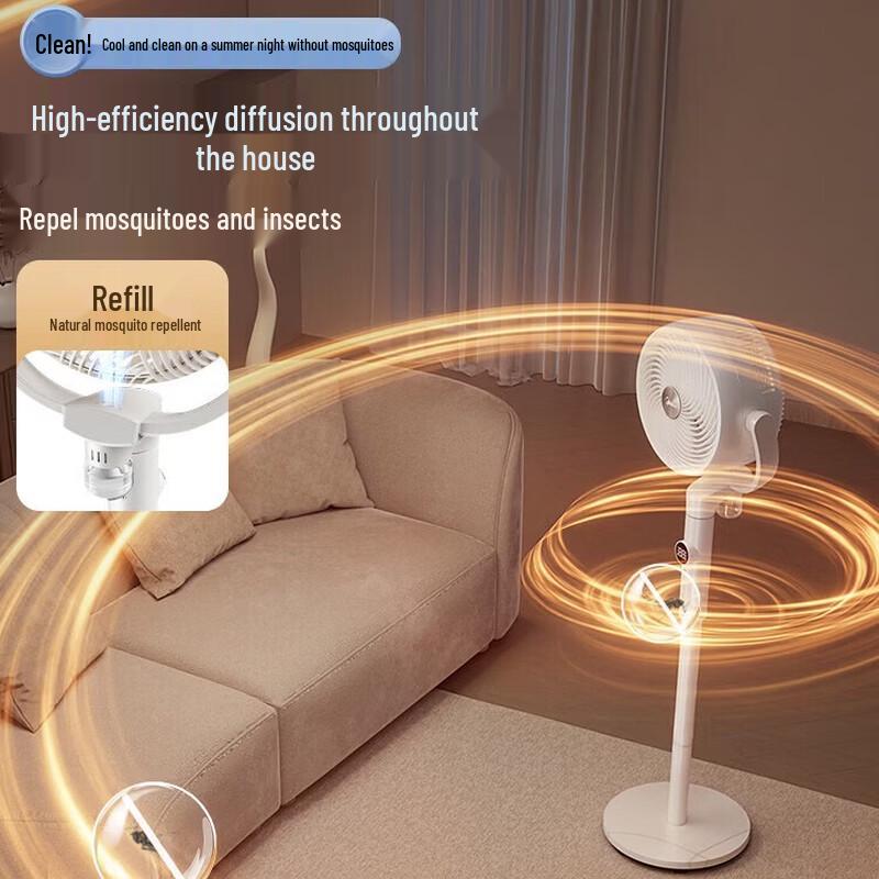 Midea DC Inverter 3D Oscillating Air Circulating Floor Fan