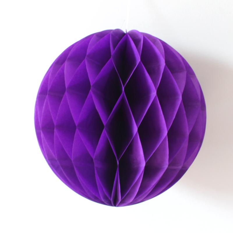 Hot Sale 10/15/20/25/30cm Decorative White Gray Tissue Paper Lantern Honeycomb Ball Wedding Kid Birthday Decoration Babyshower