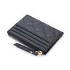 Women's Credit Card Holder Luxury Brand Women Zipper Purse Soft Sheepskin Leather Wallet Diamond Coin Bag Designer Zero Wallets