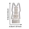 Cats Animal Cutting Dies Carbon Steel Die Cut Templates Metal Embossing Stencils for Scrapbooking Card Making Album