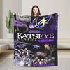 Katseye Kpop Girls Warm Blanket Child Plush Throw Blanket Print Couch Chair Flannel Bedspread Sofa Bed Cover