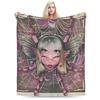 American Singer Melanies Martinezs Blanket Cover Fleece  Lightweight Thin Throw Blankets for Bedding Couch Bed Rug