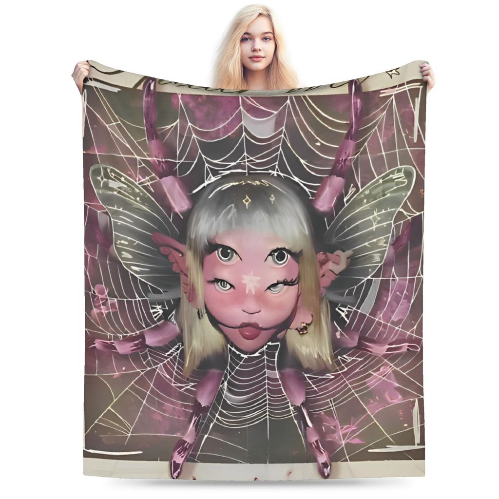American Singer Melanies Martinezs Blanket Cover Fleece Lightweight Thin Throw Blankets for Bedding Couch Bed Rug