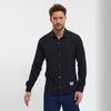 DeepSEA Slim Fit Long Sleeve Buttoned Cotton Shirt 2403012