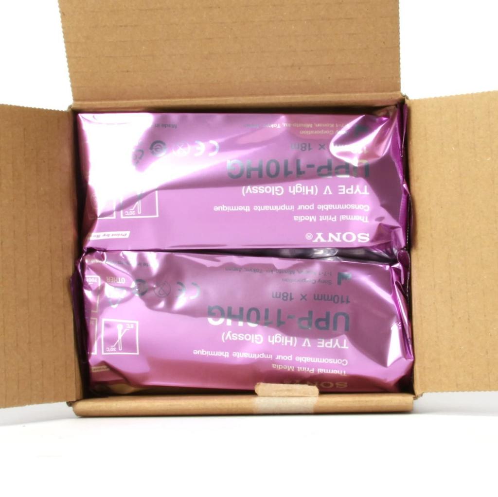 Thermal Print Media Video Imaging 1 Box Ultrasonic Paper UPP-110HG Paper, (10 Rolls) High-Gloss Film/Media