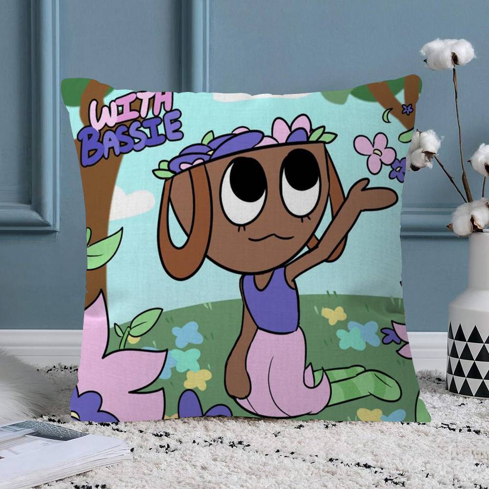 Game DDandys World Pillow Cover Sofa Cushion Cover Home Room Decoration Children Gift