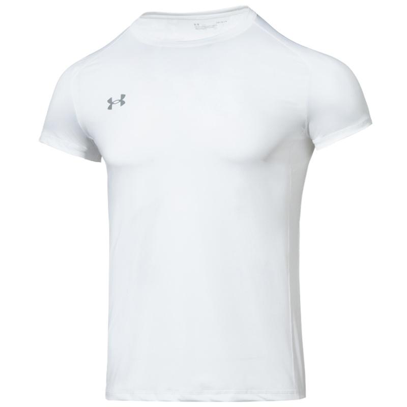 Under Armour Streaker Short Sleeve Shirt White Men s 23500506-100 M