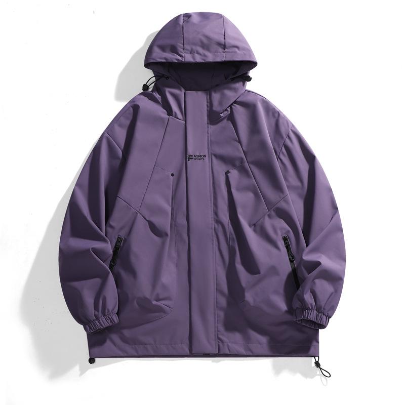 Men's Trendy Windbreaker Jacket - Spring & Autumn, Boys' Cotton Coat, Mountaineering Style