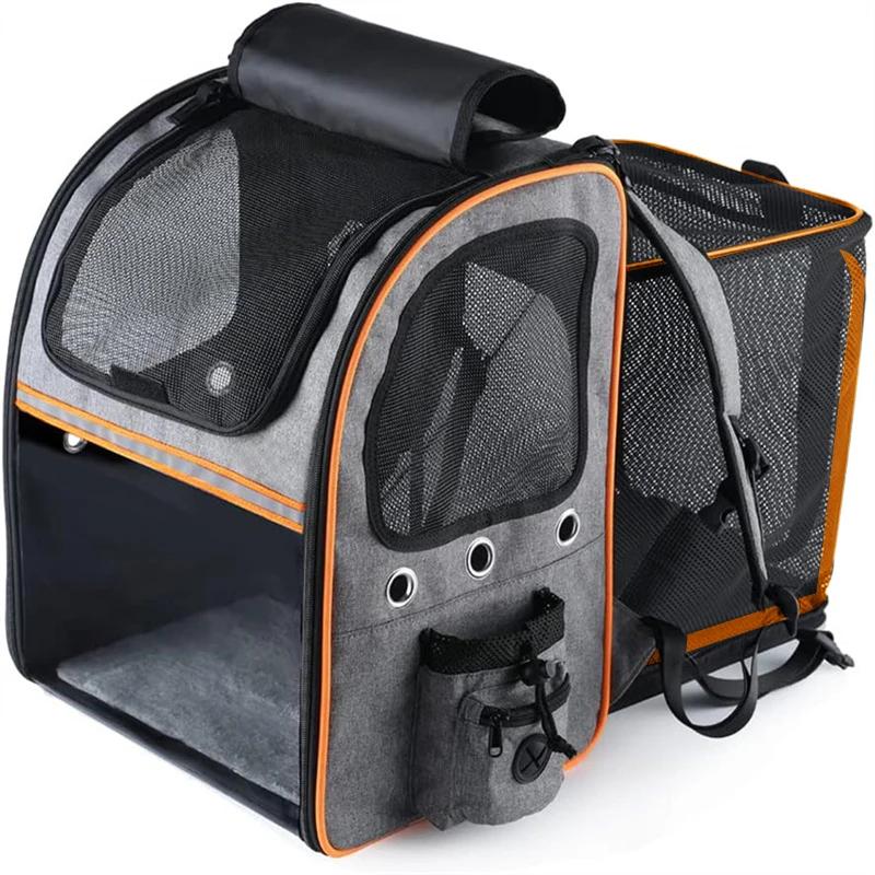 

Сумки для собак и кошек для путешествий Рюкзак-переноска для собак маленьких и средних собак, кошек, сумка-переноска для путешествий и походов