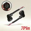 2Pcs 7Pin Connector Plug For Scania Mercedes Actros Volvo FH FM FL IVECO Truck Tail Light Wire Harness