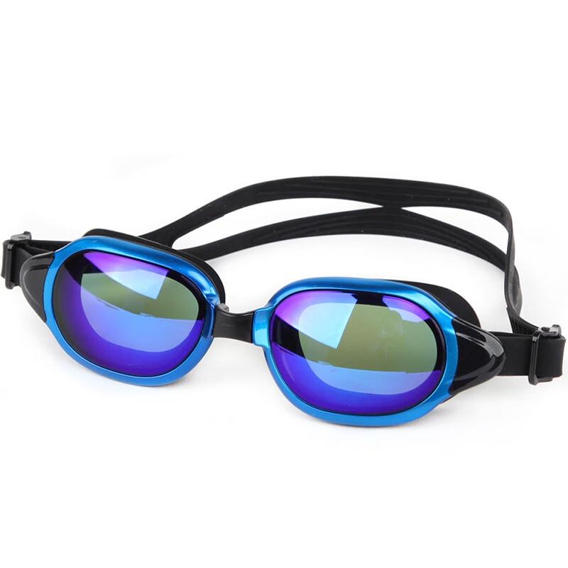 HD Anti-Fog Electroplated Silicone Swimming Goggles