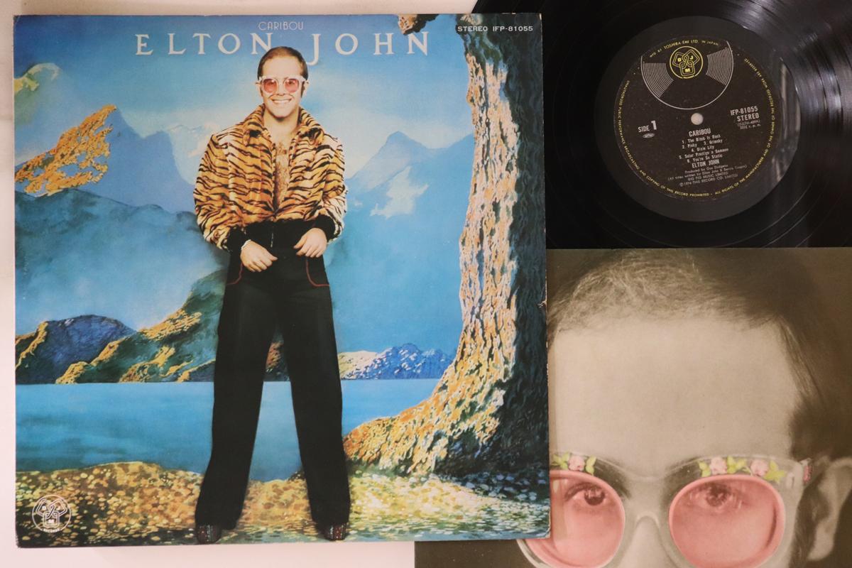 

LP Пластинка ЭЛТОН ДЖОН - Caribou IFP81055 DJM 1974 Япония Рок Б/У