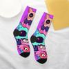 Whimsical Cartoon crew Socks Playful Novelty Foot wear for Adults Bold Designs All-Day Comfort