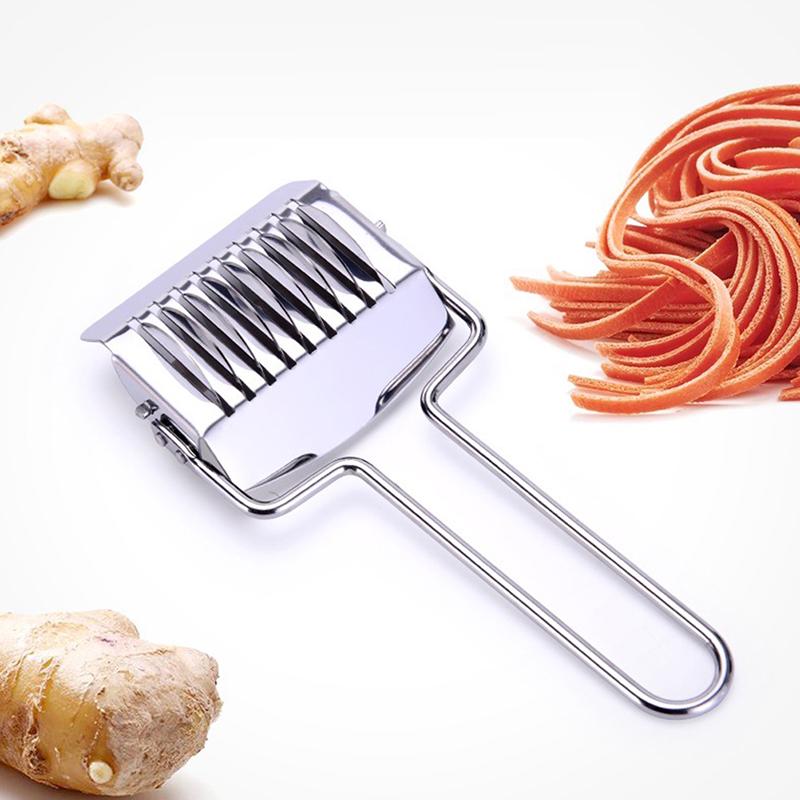 Kitchen Accessories Gadgets Stainless Steel Household Manual Dough Press Onion Cutter Slicer Garlic Parsley Cutter Cooking Tools