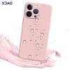 Luxury Case Covers for iPhone 12 13 Pro Max Mini 360 Edge Protective Square Liquid Silicone Mobile Phone Shield Housing