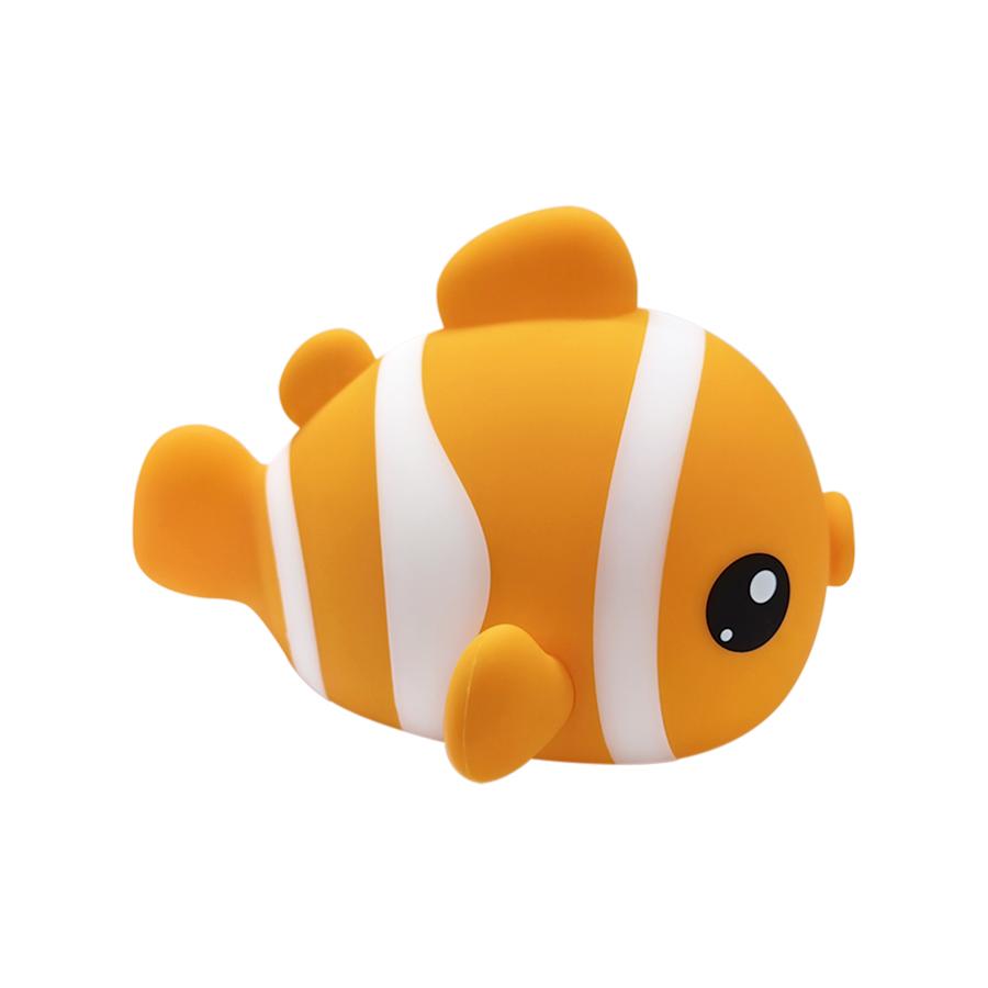 

Dimmable Touch Bedside Sleeping Lamp Tropical Fish Night Light for Kid LED Cute Clownfish Silicone Lamp Room Decor Birthday Gift
