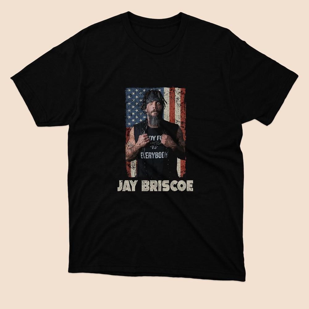 Limited Jay Briscoe Wrestler T Shirt L