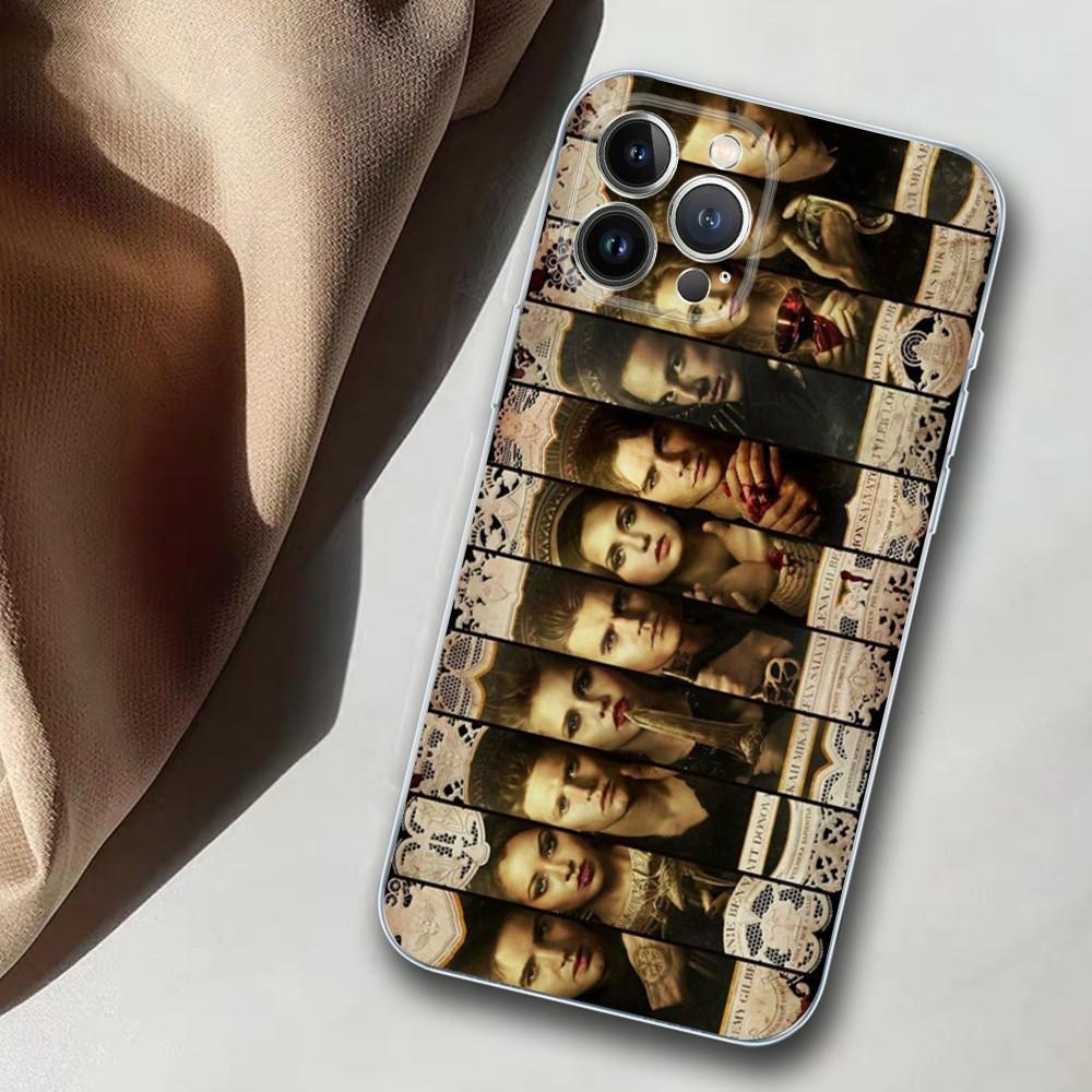 Vampire Diaries Phone Case For iPhone 14 11 12 13 Mini Pro XS Max Cover 6 7 8 Plus X XR SE 2020 Funda Shell