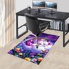 1PC Unicorn Flowers Extra Large Non-Slip Floor Carpet, Office, Family, Bedroom, Studio - Large Area RugJ0405