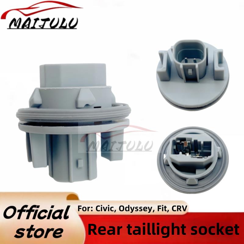 Turn signal light bulb socket For Honda Fit XR-V, Odyssey CR-V, Civic Accord rear taillight bulb socket 33303-SAA-003