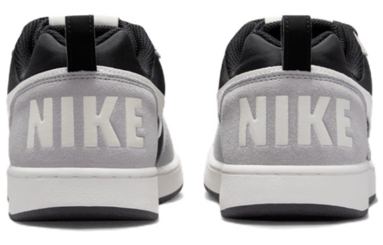 Men's Sneakers Nike Court Borough Low Prem Black Sail Matte Silver Black/Sail-Matte Silver