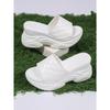 New Thick-soled Slip-on Sandals, Beach Women's Shoes, Round Toe