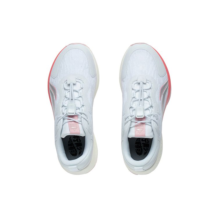 Li Ning Youth  Childrens Sports Trend Shock Absorption Rebound Wear Resistant Lightweight Non Slip Low Top Running Shoes Kids Running Shoes YKFS104-6