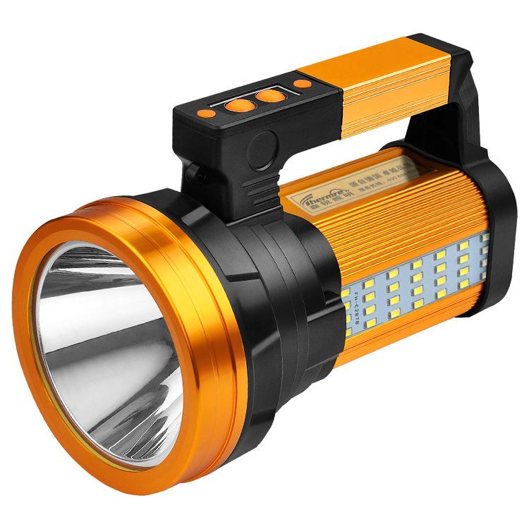 Rechargeable High-Power LED Xenon Spotlight: Super Bright, Long Range, Handheld for Outdoor, Home, Patrol & Mining