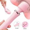 Erwärmungs- und Dehnungsvibrator für Frauen, 10 Modi, Klitoris-Zungenstimulator, Realität, Dildo-Vibratoren, weibliches Sexspielzeug für