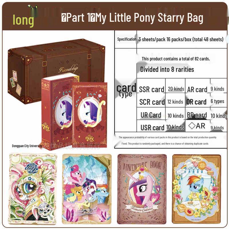 My Little Pony 4th Gen Transparent Trading Cards: Rainbow Pack with UR Twilight Sparkle