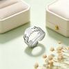 Handsome Shark Ring Stainless Steel Adjustable Open Ring Animal Shark Ring Fashion Punk Ring Jewelry Gift