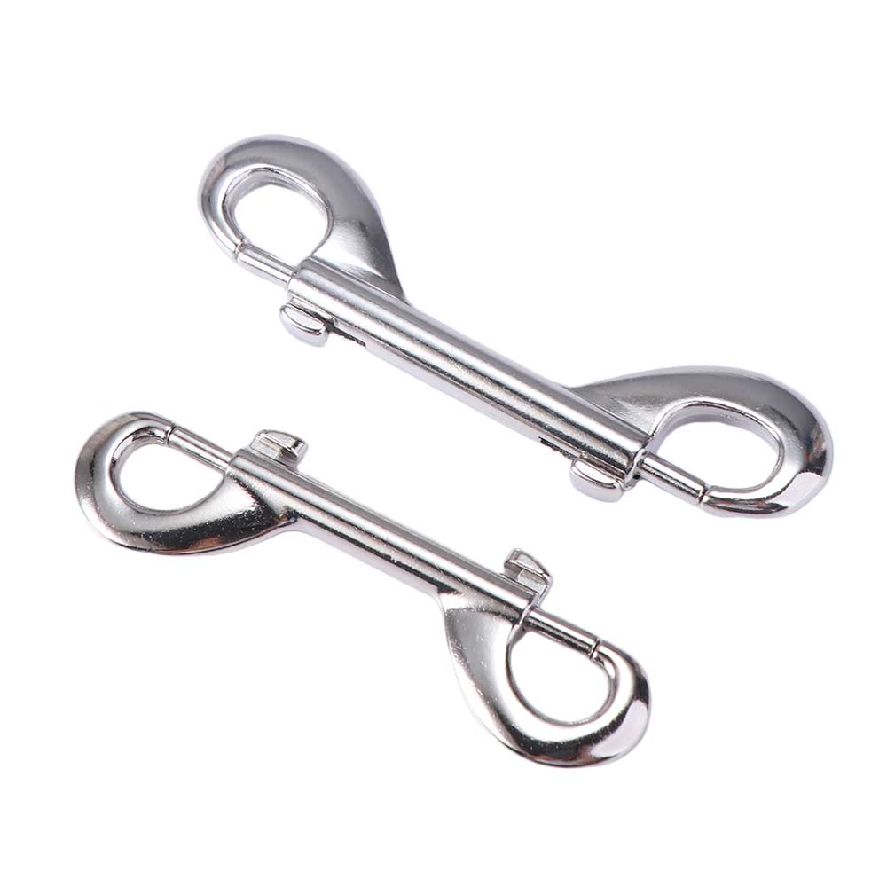 Stainless Steel Double Ended Hook Single Hook Eye Bolt Snap Hook Snap Hook Clip  Diving Hook