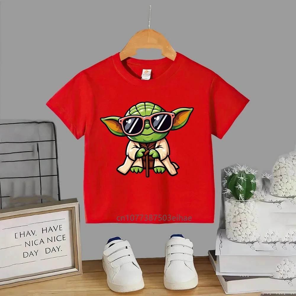 Star Wars Printed Childrens Tshirt Made of Pure Cotton Suitable for Boys and Girls Aged 314 Versatile and Luxurious Top