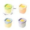 Baby supplement box storage freezer compartment bear baby silicone mould can be steamed puree dispenser box