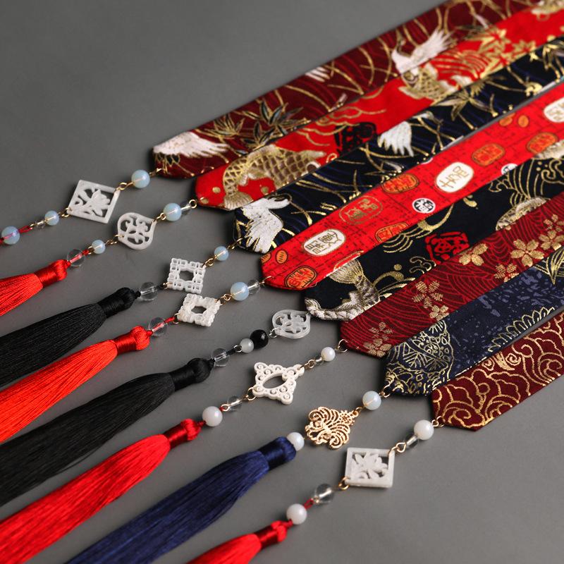 Retro Chinesisches Hanfu Quaste Haarband Für Haar Kopfschmuck Frauen Männer Tiara Haarbänder Kopfschmuck Haargummi Zubehör