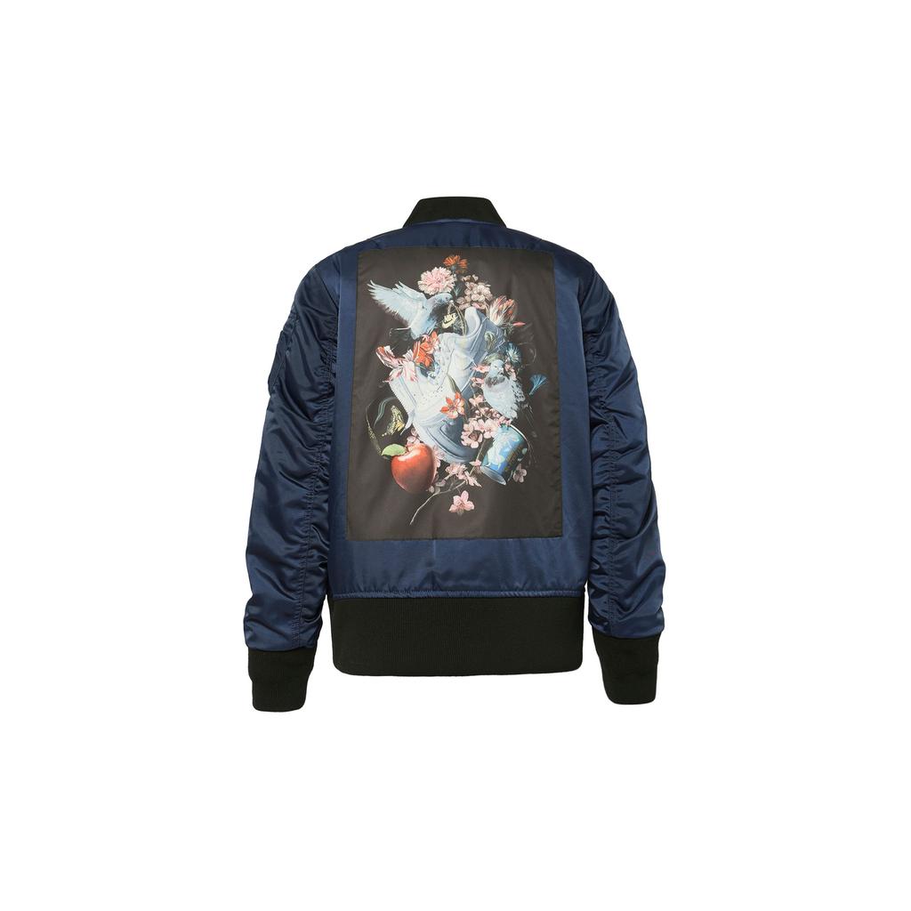 Nike Sportswear Therma-FIT Print Zip-Up Jacket Men Outerwear Dark-Navy-Blue DD6506-410