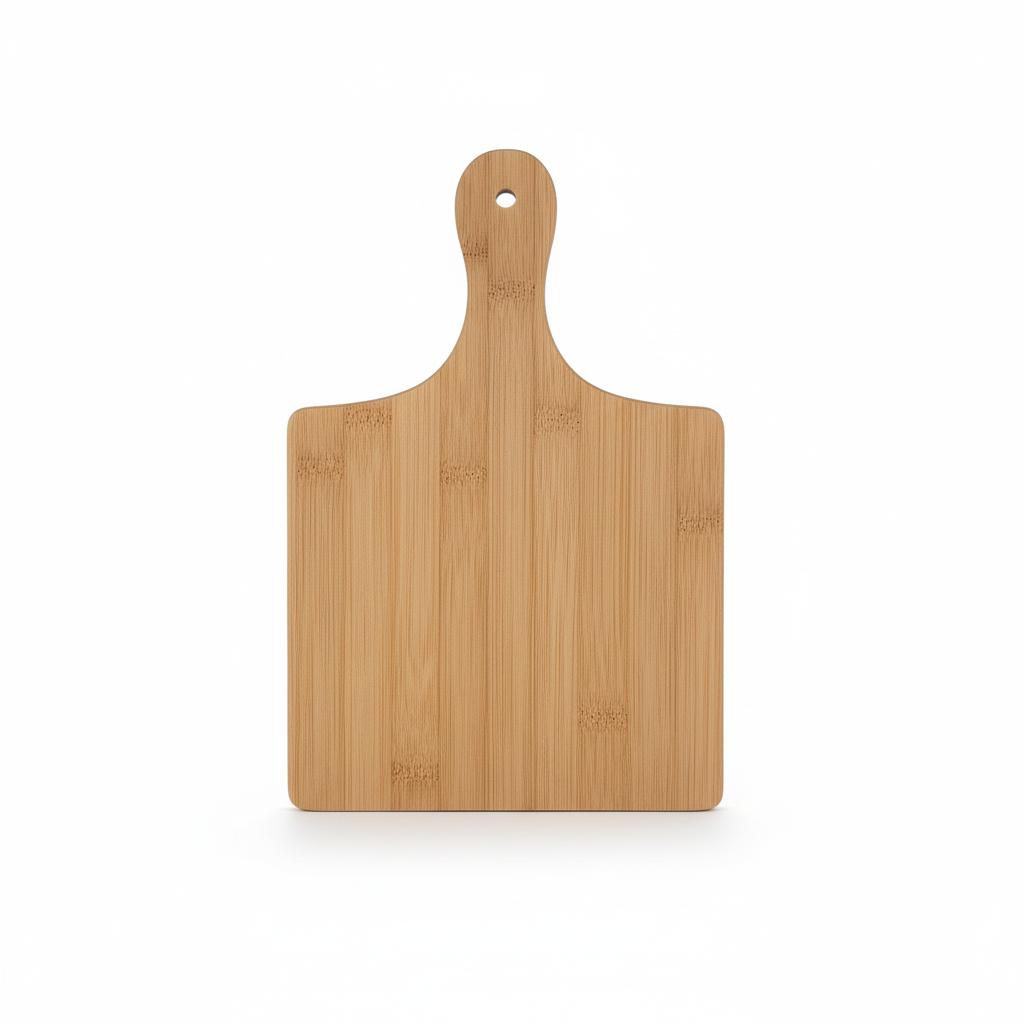 Natural Bamboo Cutting And Serving Board 30×20×1.5 Cm