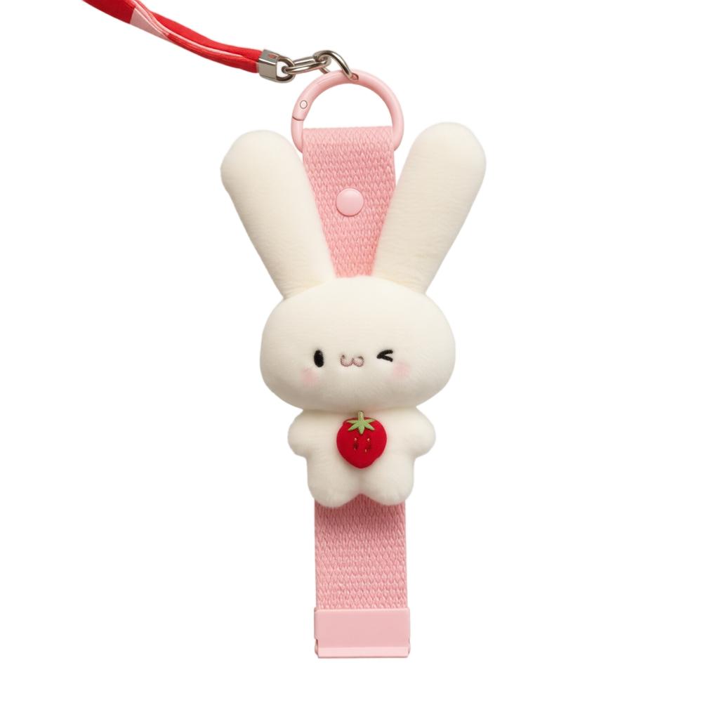 Cute Plush Stuffed Animal Keychain Pendant Decorative
